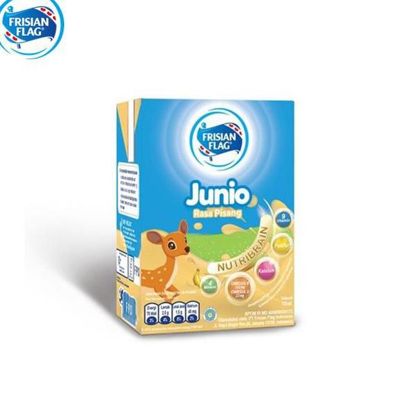 

91 ∞ Frisian Flag Junio UHT Banana 110 ml x 6 pcs wr✫ [Diskon]