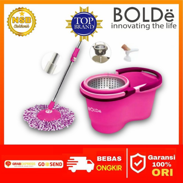 Diskon BOLDe Pel Pelan Lantai Super Mop Macan Series Diskon