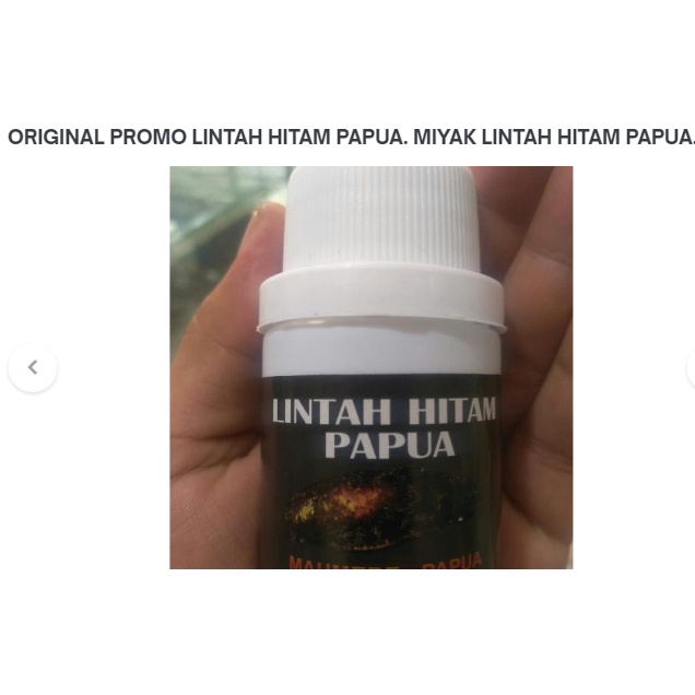 

Minyak asli lin----tah papua