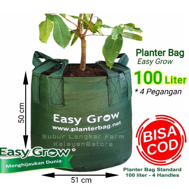 PLANTER BAG EASY GROW 100 LITER