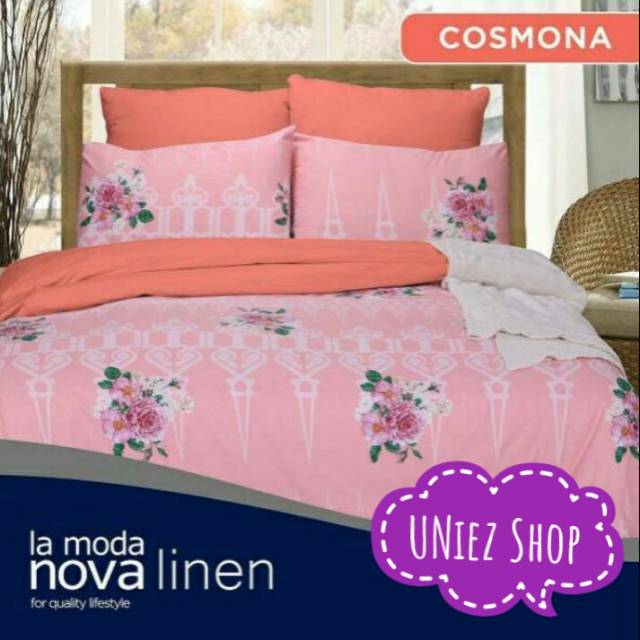 SPREI RUMBAI NOVA LINEN COSMONA 160 X 200