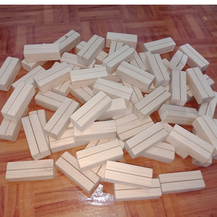 Stand Kayu Akrilik Non Finishing (10 pcs Gratis 1pcs)