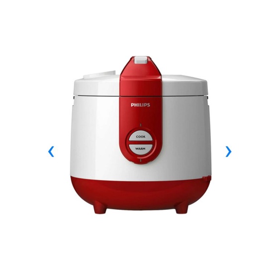 philips rice cooker 2 liter 400 watt Hd3119 - merah A2316