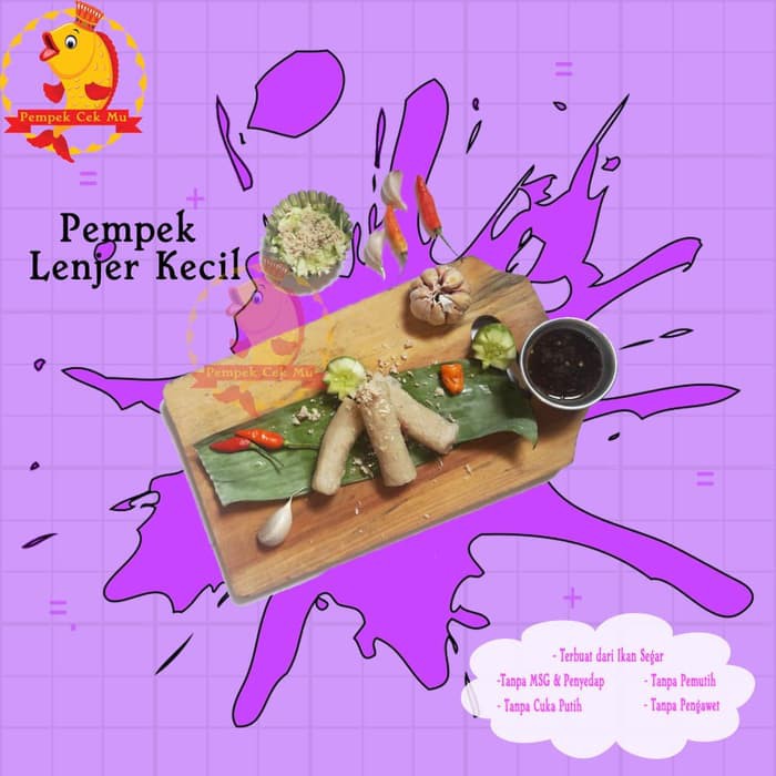 

Pempek Lenjer Kecil Palembang - Pempek Ikan Asli Best seller