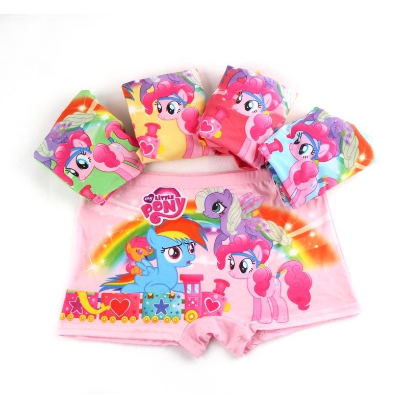 1 Lusin CD Celana Dalam Anak Perempuan Cewek Littlepony Kancut Cawet Anak Celana Dalam Boxer Anak