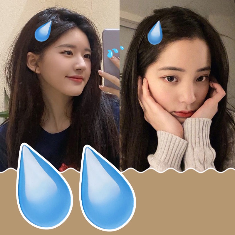 Jepit Rambut Model Water Drop Gaya Korea Untuk Aksesoris