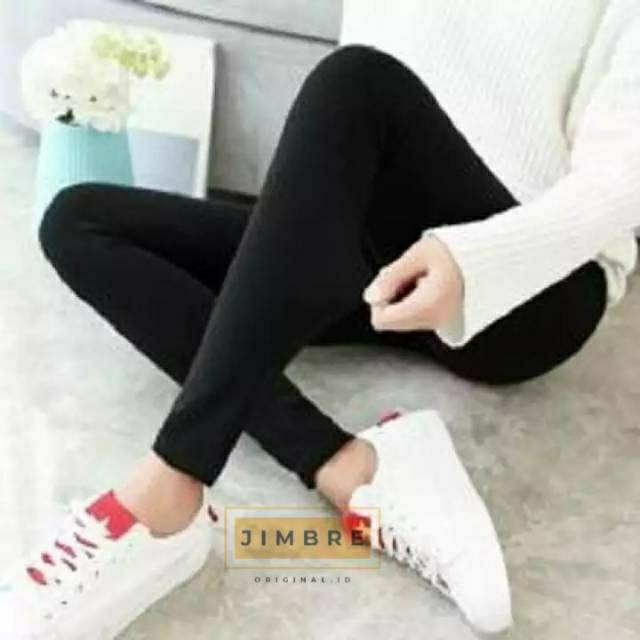 BEST SELLER   Celana  Legging  Panjang Hitam  Bahan spandex 