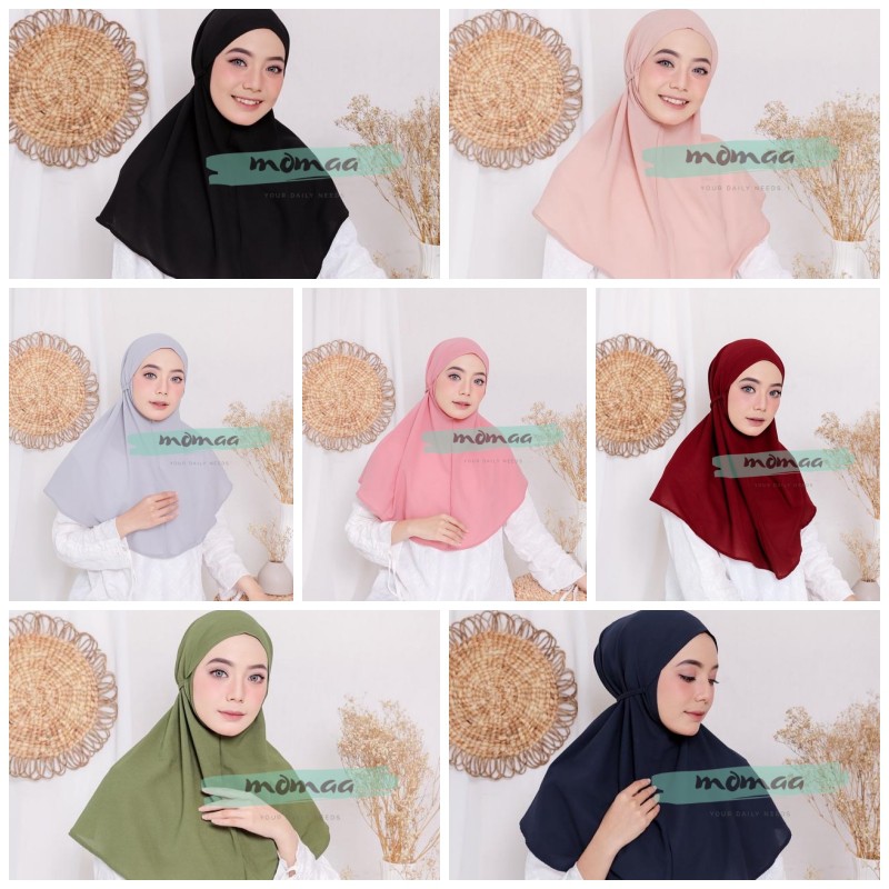 BERGO ALWA / BERGO INSTAN / BERGO MARYAM PENDEK / KHIMAR INSTAN / HIJAB INSTAN