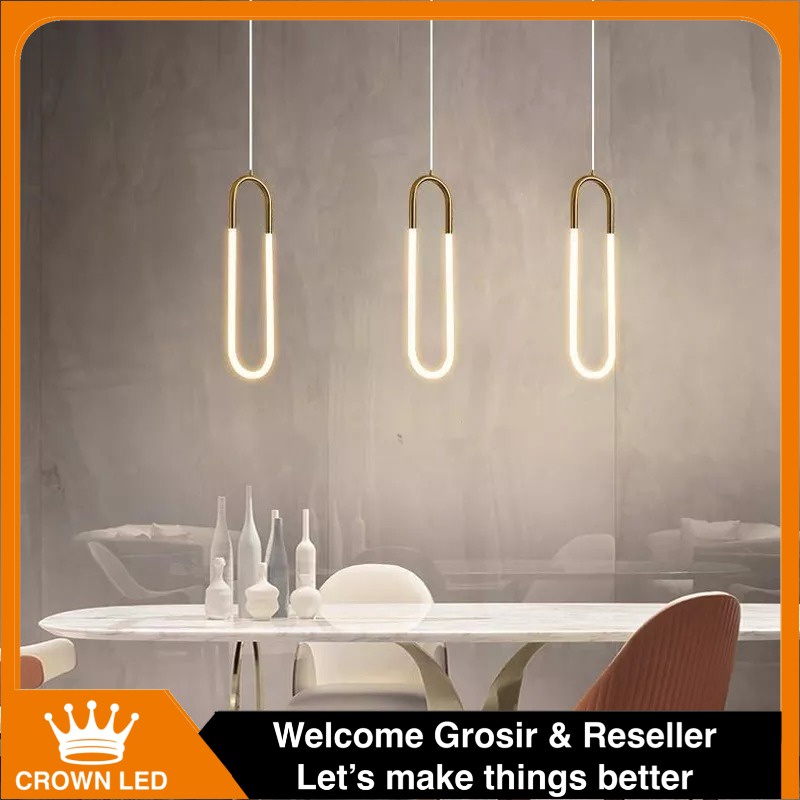 Lampu Gantung Hias Dekorasi Rumah Minimalis Modern Style Chandelier