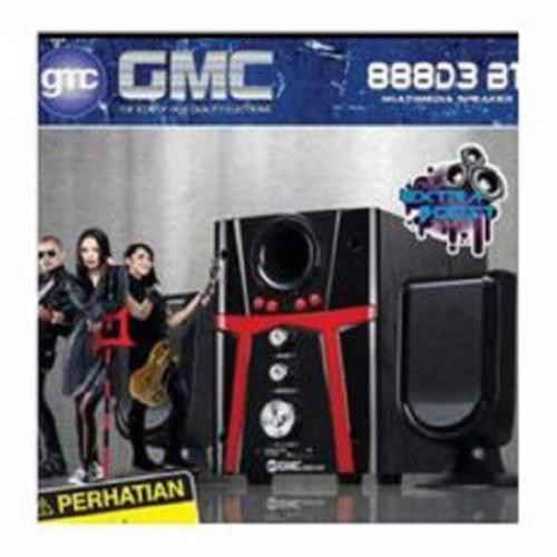 terlaris produk  GMC 888D3 Speaker Subwoofer Multimedia BLUETOOTHbarang ready