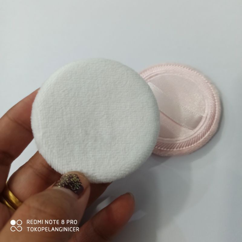 ISI 2 SPON Bedak LEMBUT/ Spons make up murah - Powder Puff /sponge bedak murah Tokopelanginicer