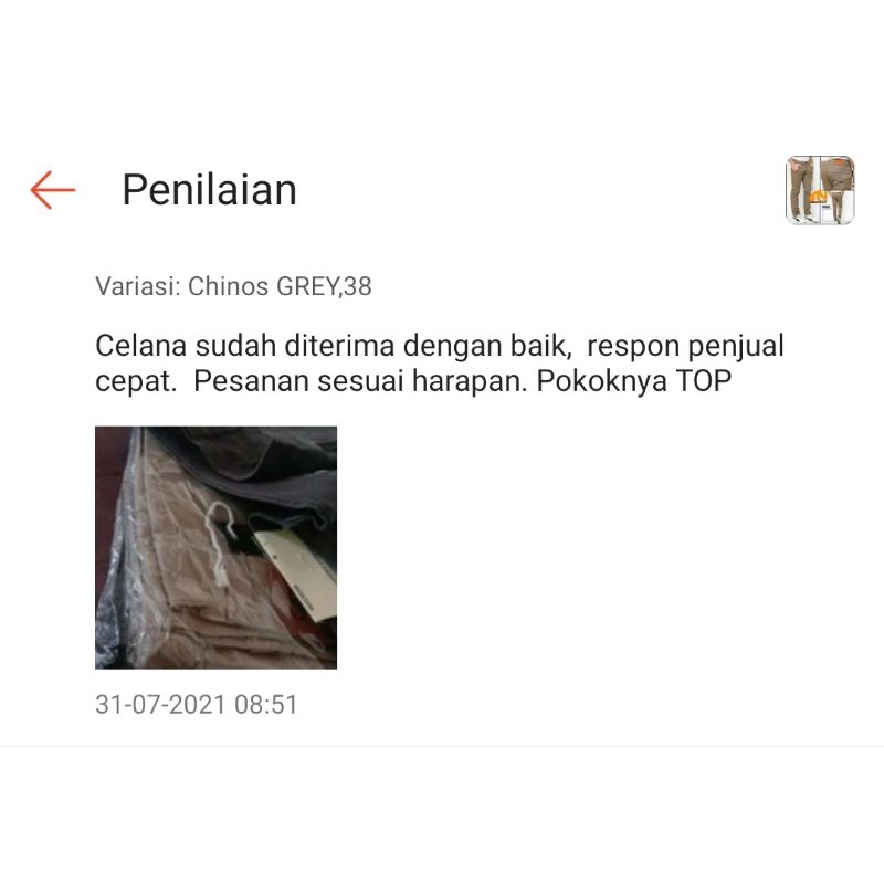 [TERLARIS] CELANA PANJANG PRIA UKURAN 27-38 PREMIUM QUALITY CHINOS