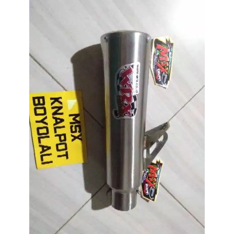 KNALPOT RACING WRX SELINCER ONLY D 50 MM