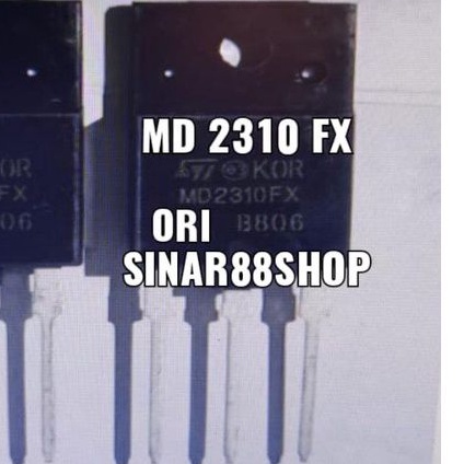 TR TRANSISTOR MD2310FX MD 2310FX 2310 ORIGINAL ASLI