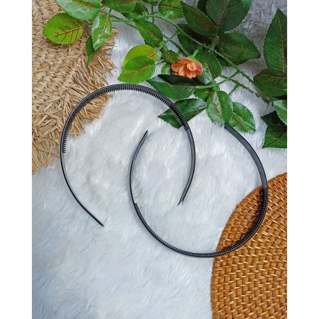 BANDO POLOS HITAM MEDIUM