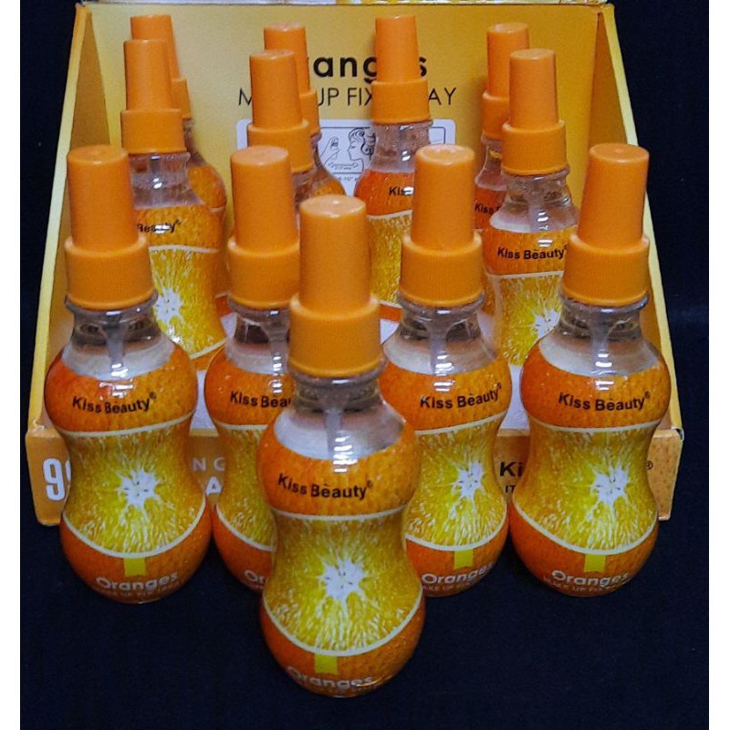 [ECER] MAKE UP SPRAY KISS BEAUTY ORANGE NO.2184-03B