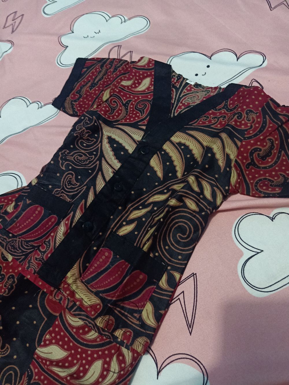 Setelan Batik Piyama Anak Balita Cewek Cowok 6bln Sampai 7 Tahun Kekinian Adem Banget