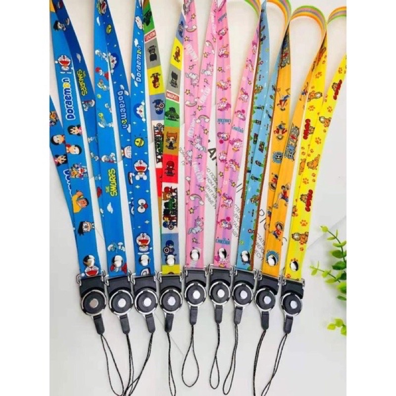 PROMO TALI GANTUNGAN HP PANJANG KARAKTER DISNEY BAHAN IMPORT