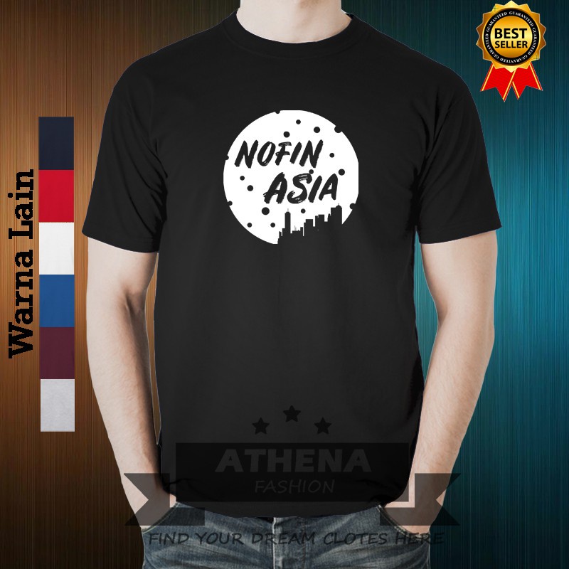 KAOS BAJU DISTRO LENGAN PENDEK DJ NOFIN ASIA MURAH BERKUALITAS PREMIUM DISTRO BEST SELLER 4.9