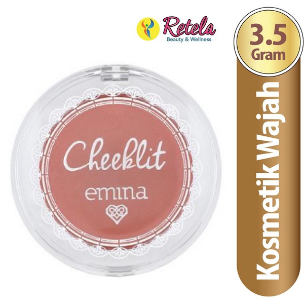 Jual Emina Cheek Lit Pressed Blush Marshmallow Lady / Emina Blush On / Perona Pipi Shopee