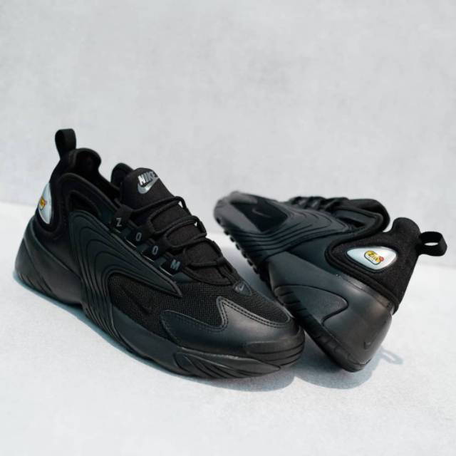 NIKE AIR ZOOM 2K 2000 BLACK/BLACK/GREY