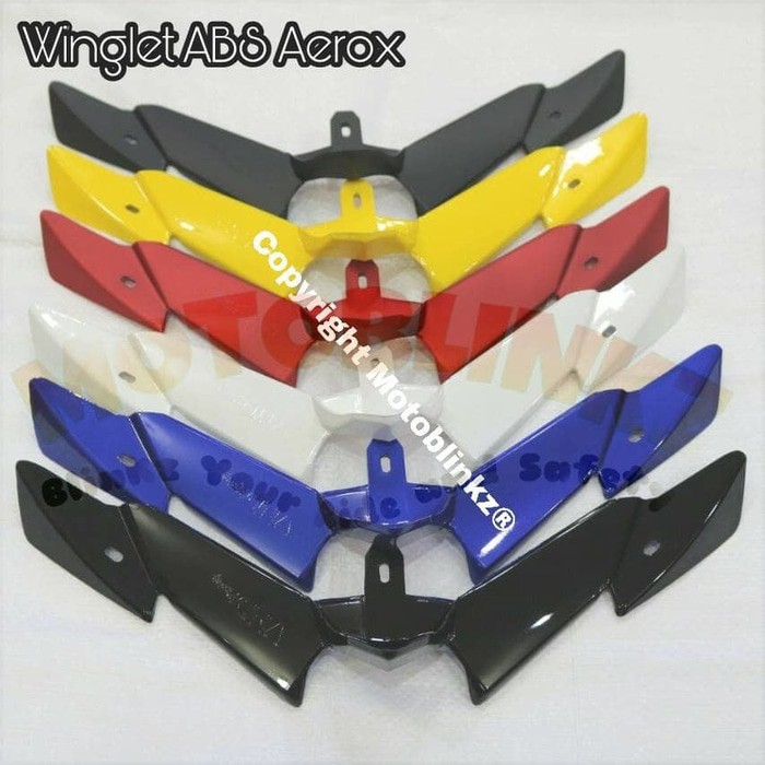 Promo YAMAHA AEROX 155 Winglet Plastik ABS