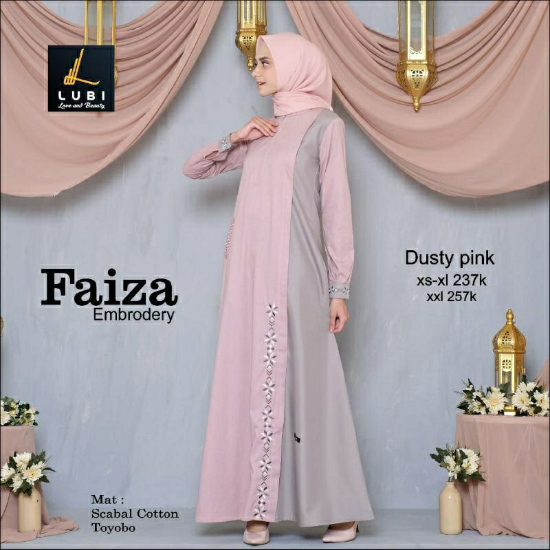 GAMIS LUBI FAIZA • GAMIS RANIYA LUBI