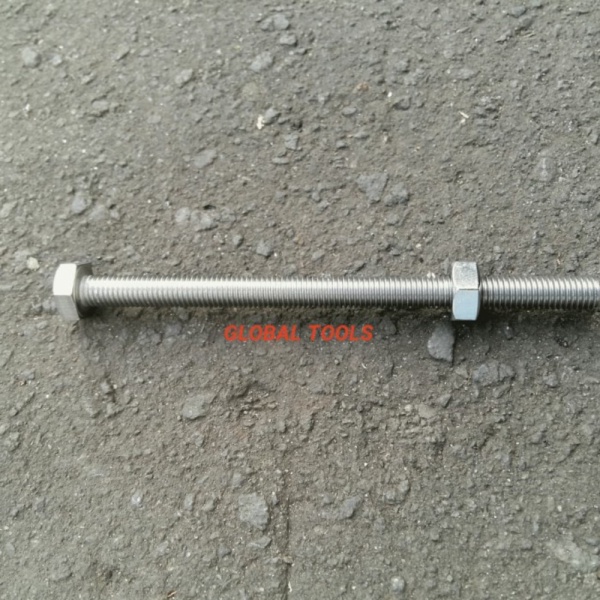 Stock Terbatas Baut mur stainless m10 x 150 baut stainless panjang sus 304 baut 17 FT Tools global