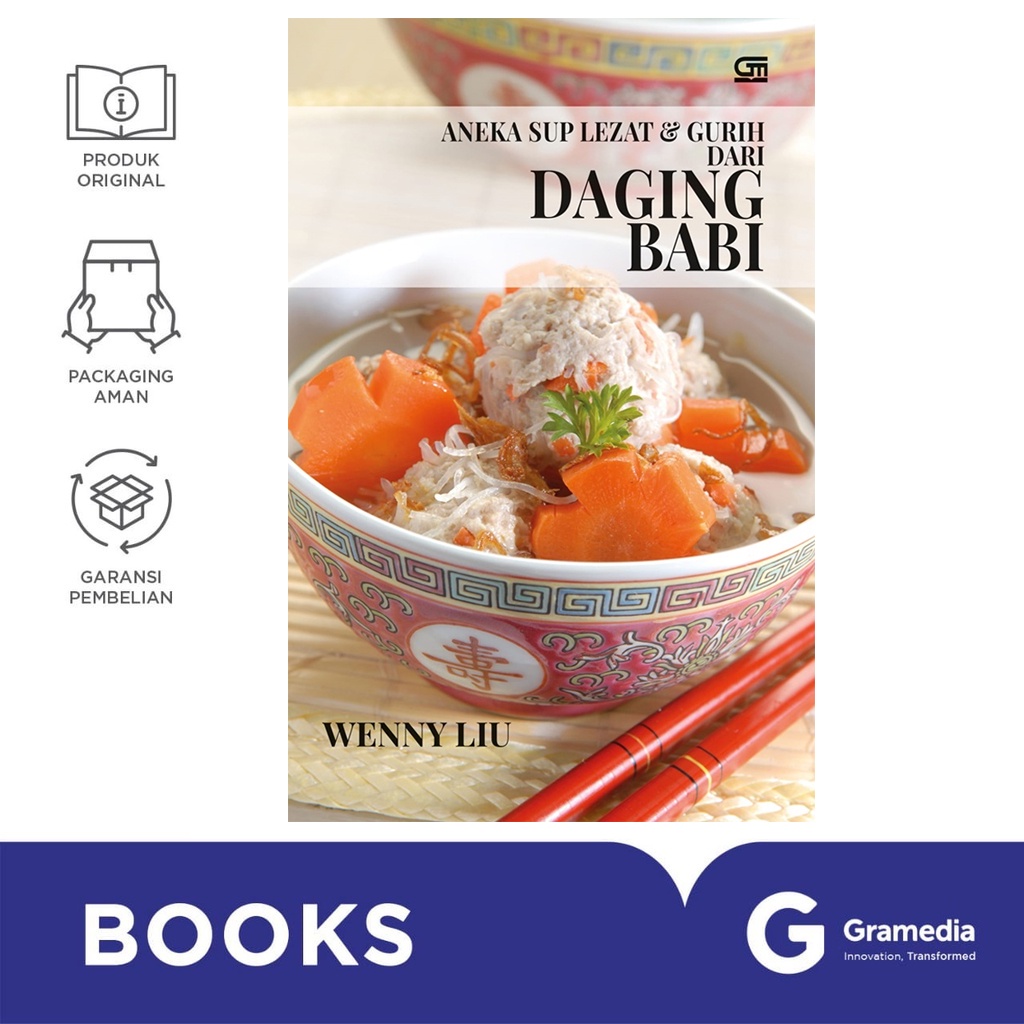 Gramedia Bali - Aneka Sup dan Kuah Lezat dari Daging Babi