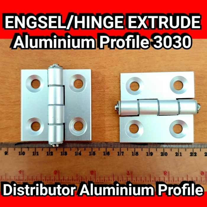 SIAP KIRIM Engsel Pintu Jendela Extrude Aluminium Profile 3030 TERBATAS