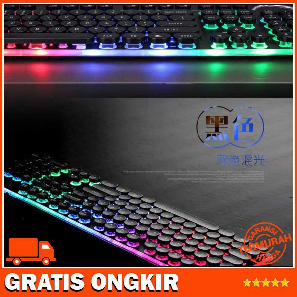 LDKAI RETRO PUNK MECHANICAL KEYBOARD RGB - CK10