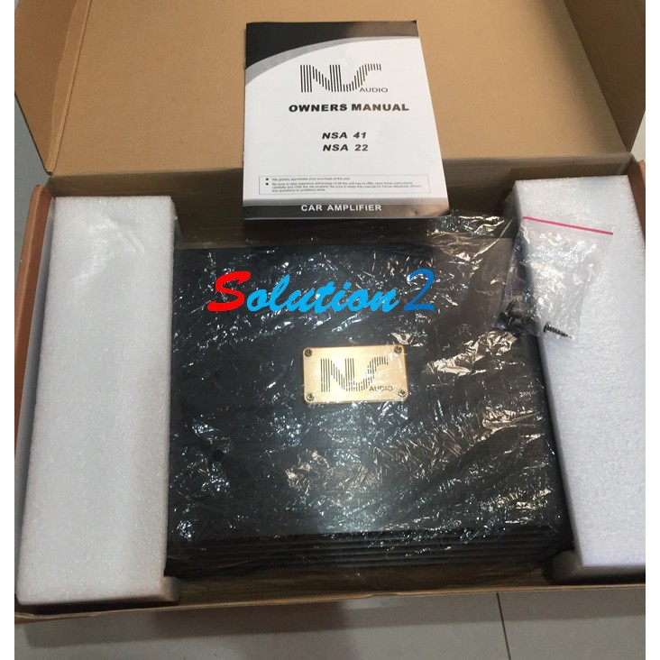 Power 2channel NS Audio NSA-22 High End Baru Gress bukan Audison Mosconi Flux Zapco Rockford Jl Audi