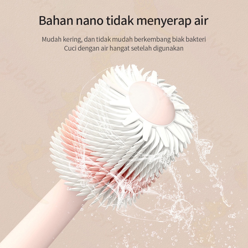 Ivorybaby Sikat gigi anak bayi 1-6 tahun dengan Baffle yang aman toothbrush baby BPA free