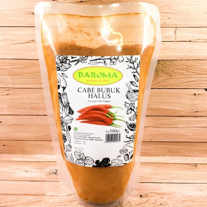 

bumbu Cabai Bubuk Halus / Chili Powder 500gr - Baroma Bumbu Rempah