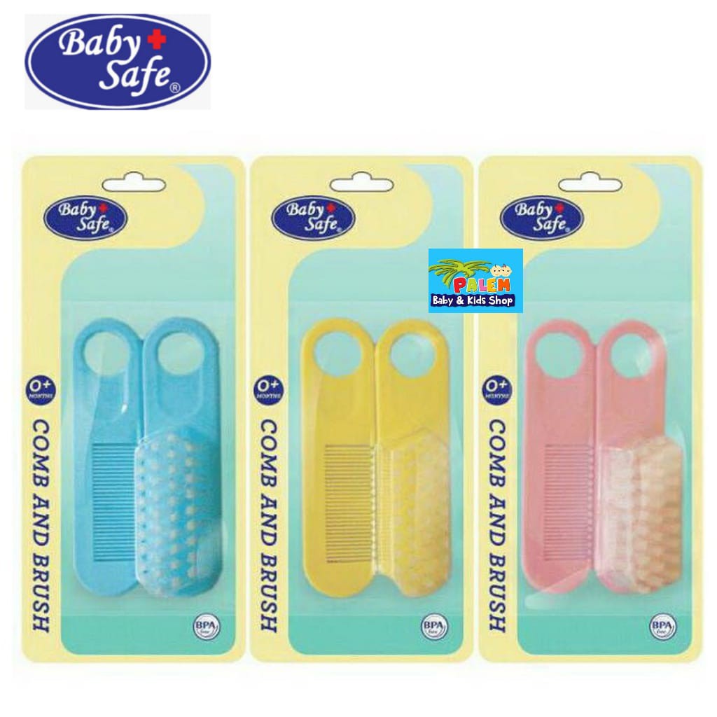 Sisir dan sikat bayi Baby Safe BD195 Comb and Brush