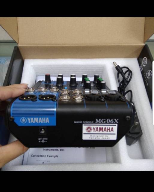 Mixer Audio Yamaha MG06/MG 06 X/MG 06X( 6 Channel )