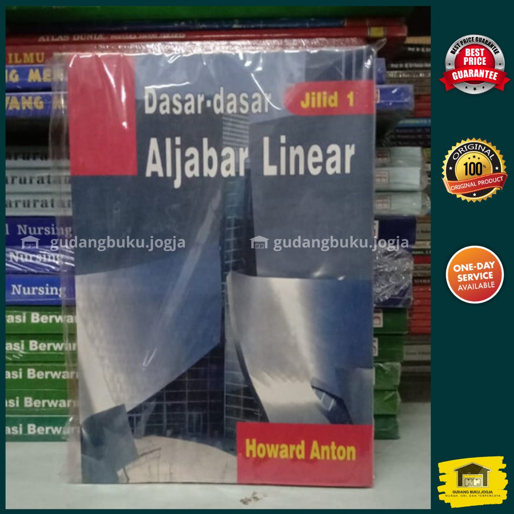 Buku Dasar-dasar Aljabar Linear Jilid 1 - Howard Anton