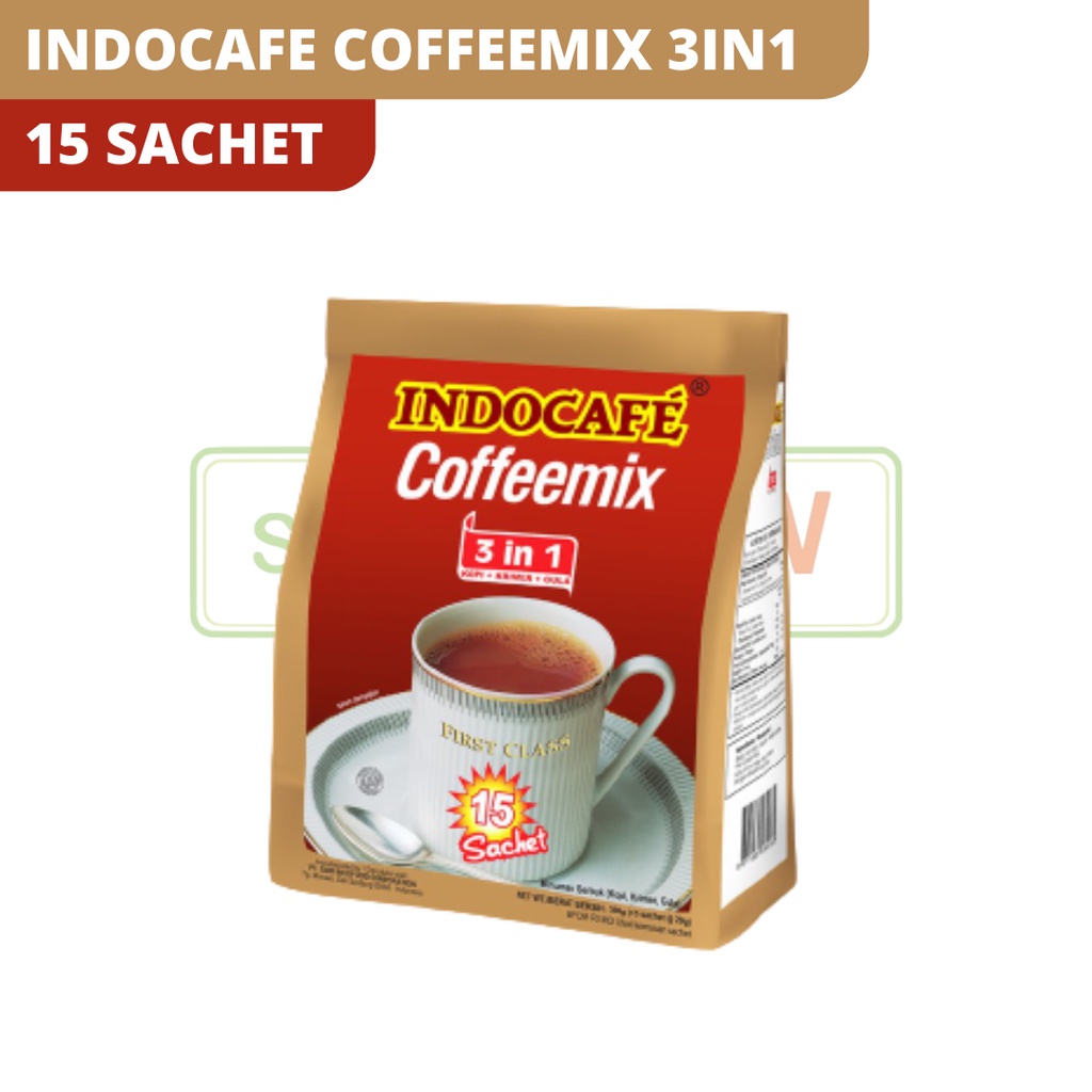 

INDOCAFE COFFEEMIX 3IN1 15 SACHET