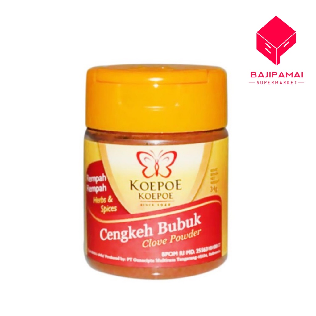 

Koepoe Koepoe Cengkeh Bubuk 34 gr