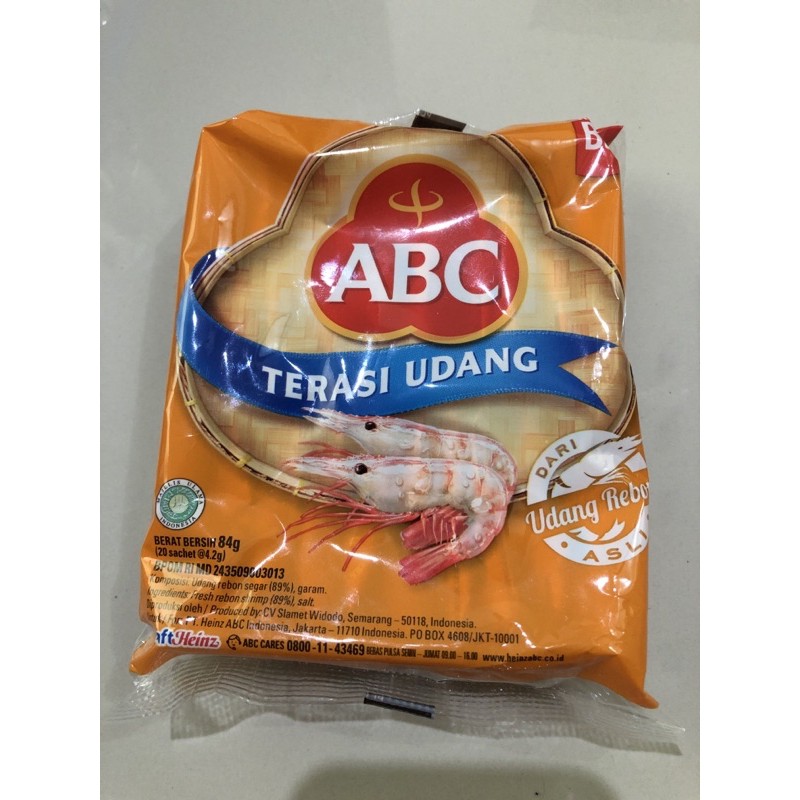 TERASI Udang ABC 1 pak isi 20 sachet