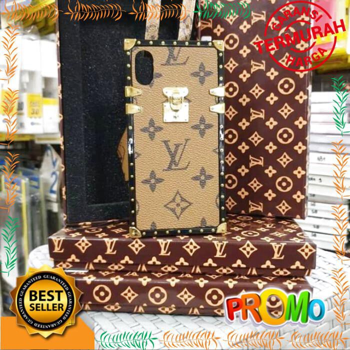 CASE COVER VIVO V9 LV PETITE MALLE MONOGRAM IMPORT PLUS TALI LV