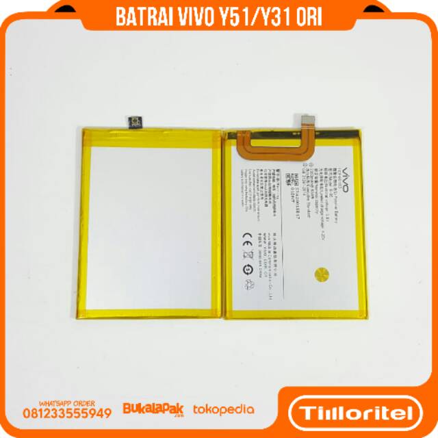 BATRAI VIVO Y31/Y51 B-95 ORI