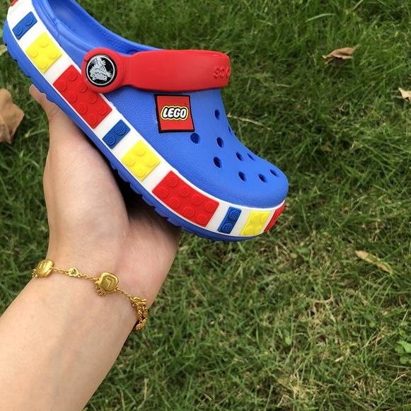 ۞ Crocs / Crocs anak / Crocs Lego / Sandal Crocs / Sandal Anak / Sandal Karet Anak / Crocs Kids Lego