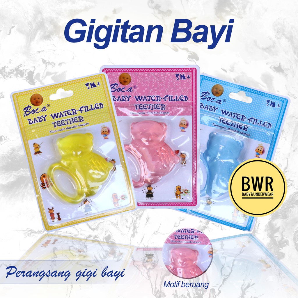 Gigitan Bayi Boca | Mainan Gigitan Bayi Pertumbuhan Gigi Bayi - Bwr