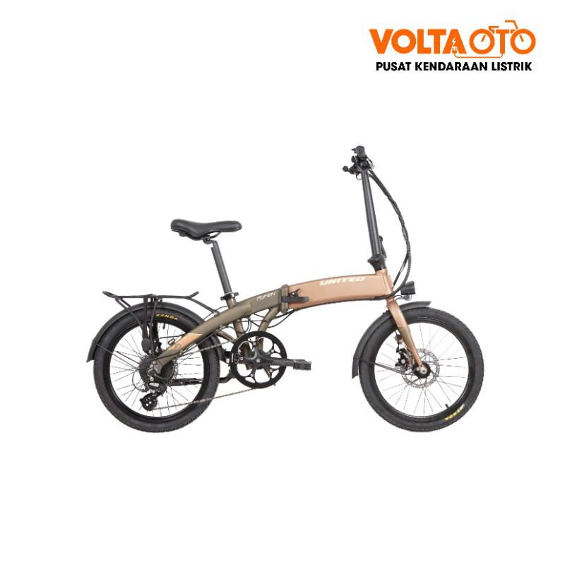 UNITED FURION SEPEDA LISTRIK LIPAT E-FOLDING BIKE