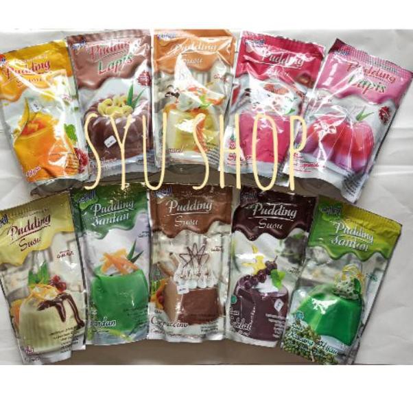 

【TGP】 Nutrijel nutrijell puding pudding susu lapis santan