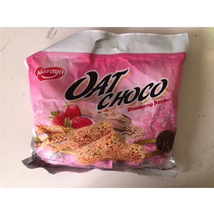 

⭐ COD ⭐ naraya oat choco strawberry / oat rasa strawberry / snack oat/ sereal