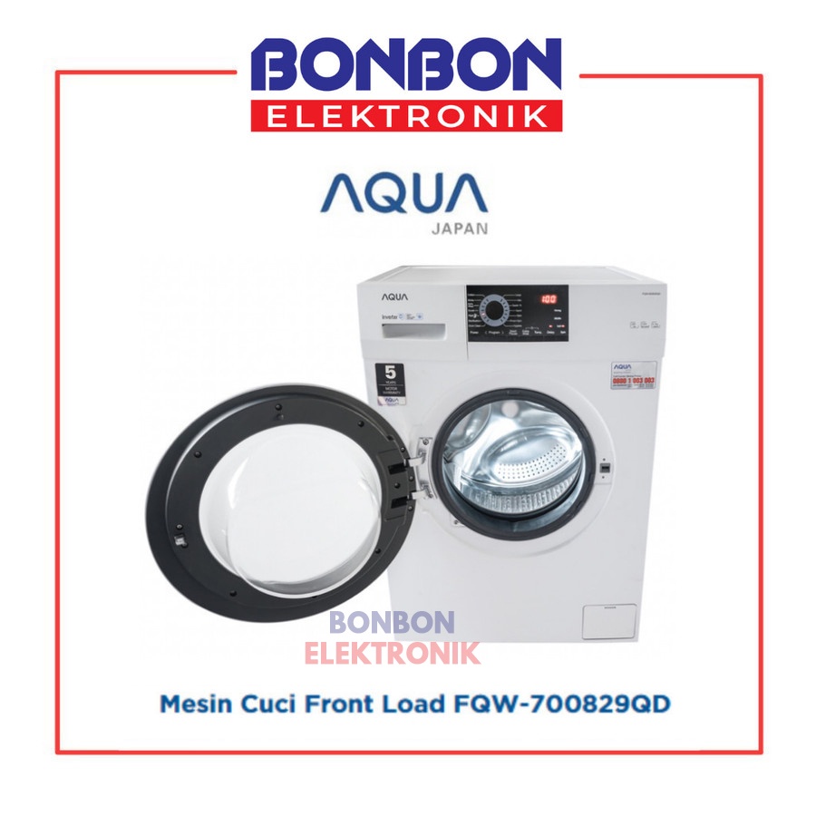 AQUA Mesin Cuci Front Loading 7KG FQW-700829QD / FQW 700829 QD