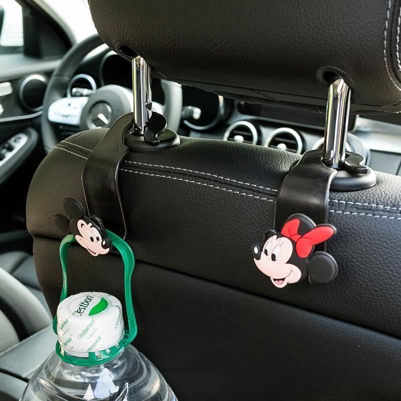 Gantungan tas holder gantingan jok mobil mickey minnie  0gantungan tas hook joh mobil gantungan tas mobil mickey minnie HOOK HANGER BLING // Gantungan Tas Holder Organizer Barang Mobil