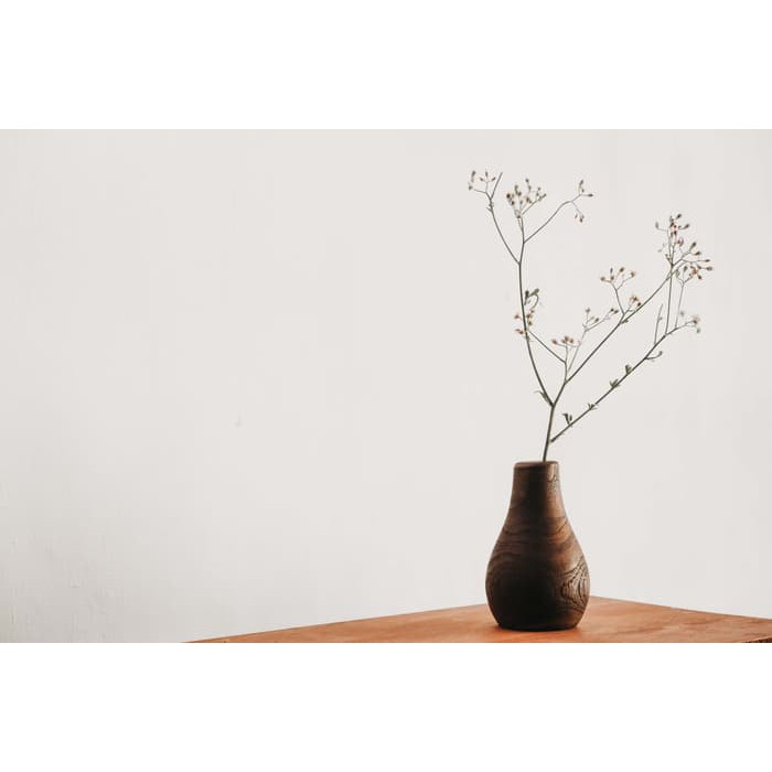 ATAYA Vas Kayu | Wedding Souvenir Kayu | vas bunga unik | Pot unik